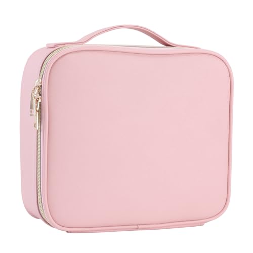 Make up Koffer Kosmetikkoffer Make up Tasche Kosmetiktasche Schminktasche Schminkkoffer Make up Organizer Tasche Make up Bag,Rosa von Tayqwiheva