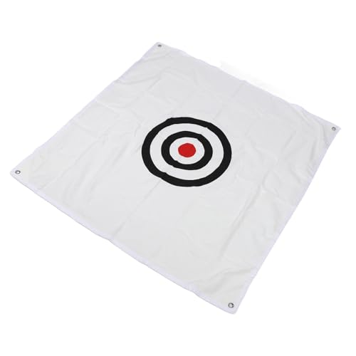 Golf-Target, Oxford-Tuch, Schlagnetz, Übungs-Trainingshilfe Als Ersatz, 4,9 Fuß groß, Praktisch für Drinnen und Draußen (White) von Tbest