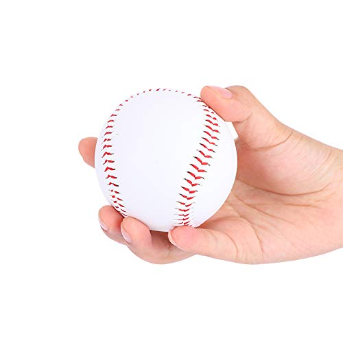 Baseball,Baseball,Praxis Training Baseball Basebälle,Sport Soft Rubber Baseball Rindsleder Standardgröße 9 Zoll Auswirkungen Reduzieren Training Baseball Für Kinder Teenager Spieler Studenten Üben von Tbest