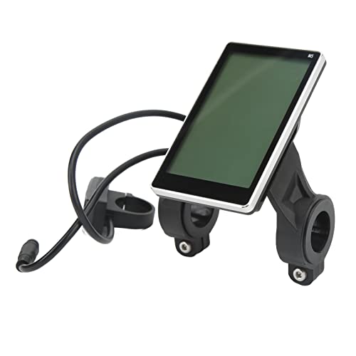 Fahrradcomputer,Tbest Display Für Swagtron Eb7 Elektrofahrrad M5 Ebike Lcd Display Für 48V Geschwindigkeitsmesser Elektrisches Fahrrad M5 Lcd Display Wasserdichtes Anschlussfeld Elektroroller Display von Tbest