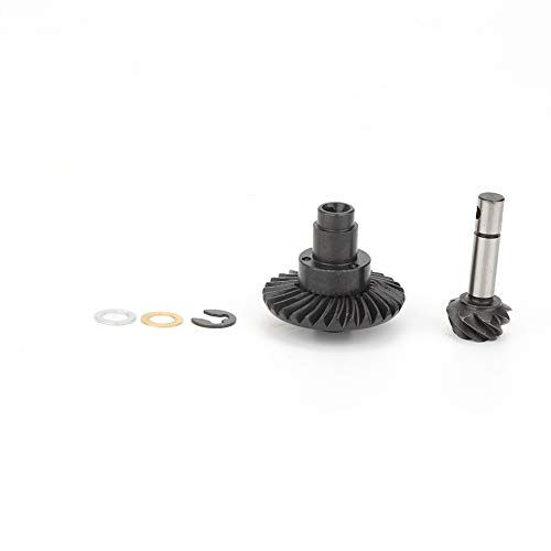 Tbest Reverse Gear Ratio, 8/30 Reverse Gear Ratio RC Car 40 Stahl Kegelradteile Fit für Axial SCX10 II 90047 90046 von Tbest