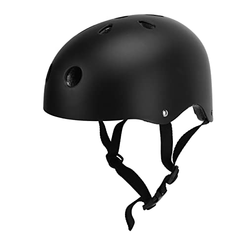 Tbest Skaterhelm, Skateboard Helm Fahrradhelm EPS-Stoßdämpfung Skating-Roller-Helm Multisport-Helm Verstellbarer Elektroroller Schutzhelm für Kinder und Erwachsene (S) von Tbest