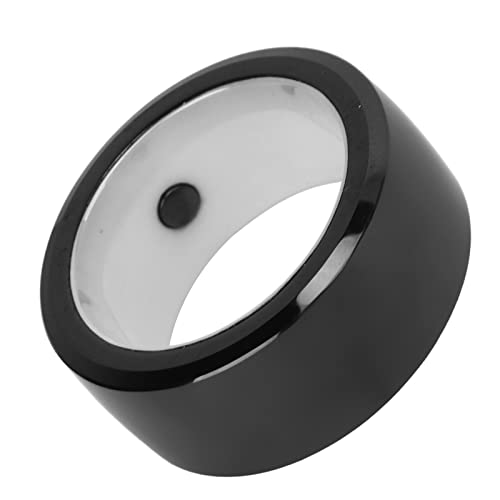 Tbest Wasserdichter Keramik-NFC-Ring, R5 NFC-Smart-Ring-Keramik-Multifunktionaler Intelligenter Tragbarer Universal-Sensing-NFC-Ring 128 GB für Mobiltelefone (L) von Tbest