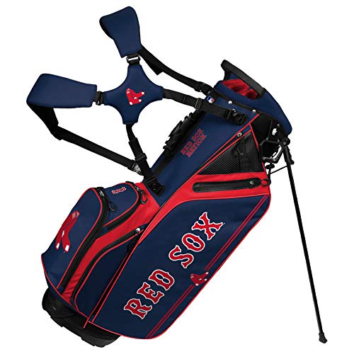 Boston Red Sox Caddie Carry Hybrid Golftasche von Team Effort