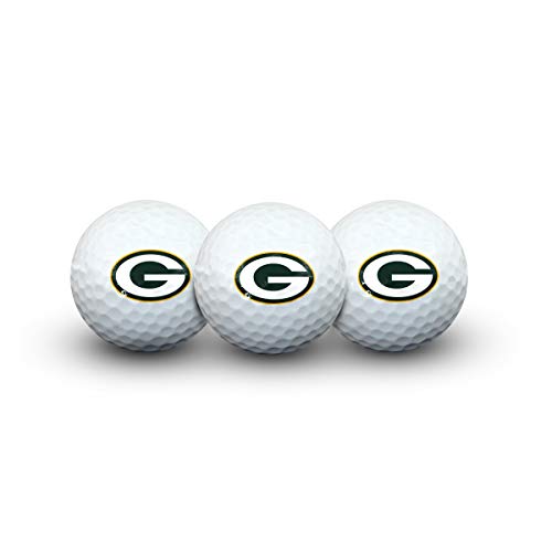 Team Effort Green Bay Packers Golfbälle, 3 Stück von Team Effort