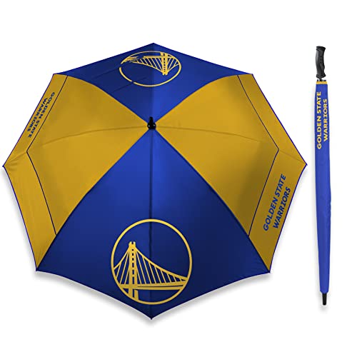 Team Effort NBA Golden State Warriors 62" Windsheer Lite Umbrella62 Windsheer Lite Golf Umbrella, Multi, NA von Team Effort