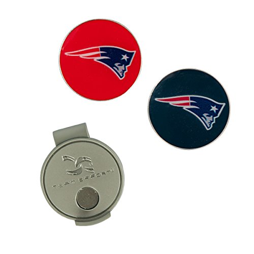 Team Effort NFL Hat Clip & 2 Ball Marker, NFL New England Patriots Hat Clip & 2 Ball Markers von Team Effort