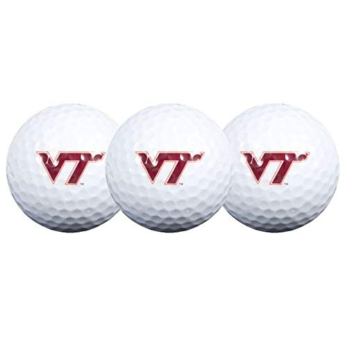 Team Effort Virginia Tech Hokies Golfball, 3 Stück von Team Effort