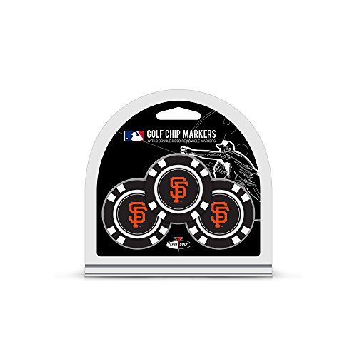 MLB 3 Pack Golf Chip Ball Marker, Unisex Jungen Herren, Team Color von Team Golf