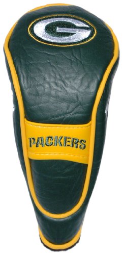 Team Golf NFL Green Bay Packers Hybrid Golf Club Headcover, Hook-and-Loop Closure, Velour Lined for Extra Club Protection von Team Golf