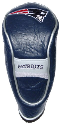 Team Golf NFL New England Patriots Hybrid Golf Club Headcover, Hook-and-Loop Closure, Velour Lined for Extra Club Protection von Team Golf