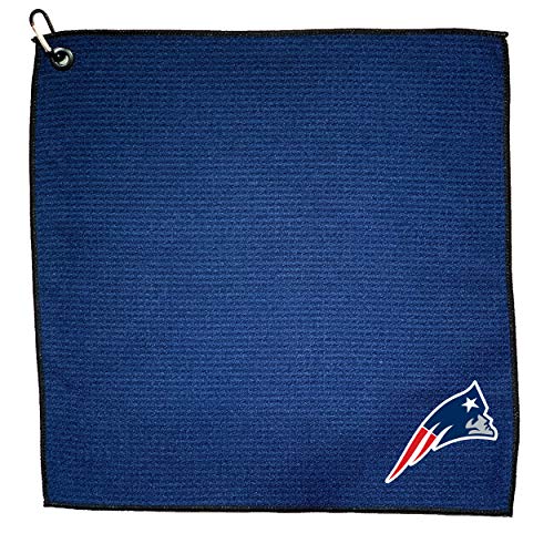 Team Golf NFL New England Patriots Mikrofaser-Golf-Handtuch, 38,1 x 38,1 cm, Mehrfarbig, Einheitsgröße (31783) von Team Golf