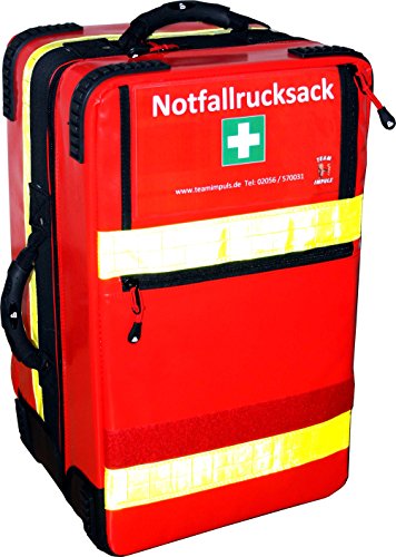 Notfallkoffer / Notfallrucksack Premium X1 aus Plane - LEER von Team Impuls NFA