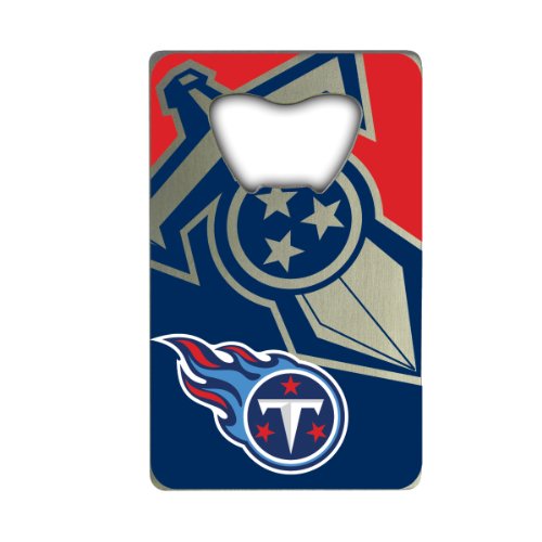 NFL Flaschenöffner im Kreditkarten-Stil, Unisex-Erwachsene, NFL - Tennessee Titans, Teamfarbe, 3.25"x2" von FANMATS