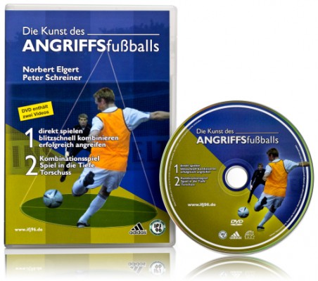 DVD - Die Kunst des Angriffsfußballs 1+2 von Teamsportbedarf.de