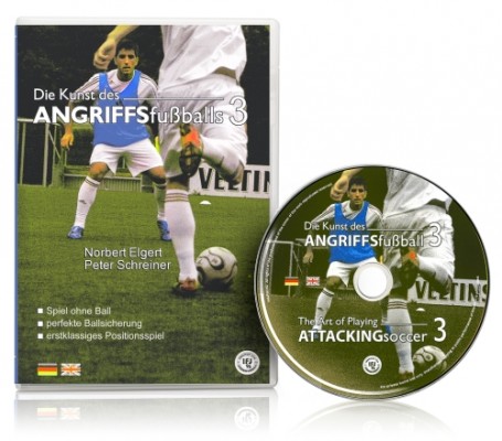 DVD - Die Kunst des Angriffsfußballs 3 von Teamsportbedarf.de