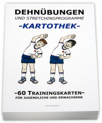 FUSSBALL Trainingskartothek - "Dehnübungen/Stretching" von Teamsportbedarf.de