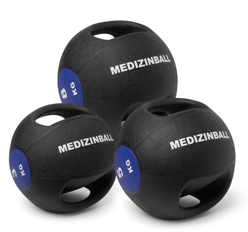 Medizinball mit Doppelgriff - 3 Größen von Teamsportbedarf.de