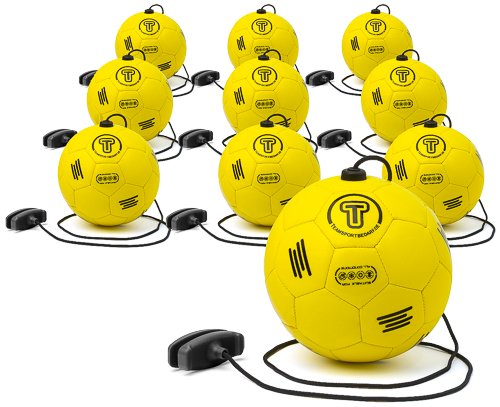 Technikball Mini (Größe 1) - 10er Set von Teamsportbedarf.de