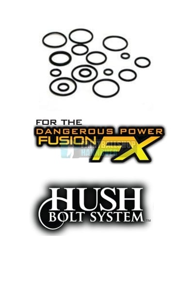 TechT O-Ring Kit f?r den DP Fusion FX Hush Bolt TechT O-Ring Kit f?r den DP Fusion FX Hush Bolt von TechT Paintball