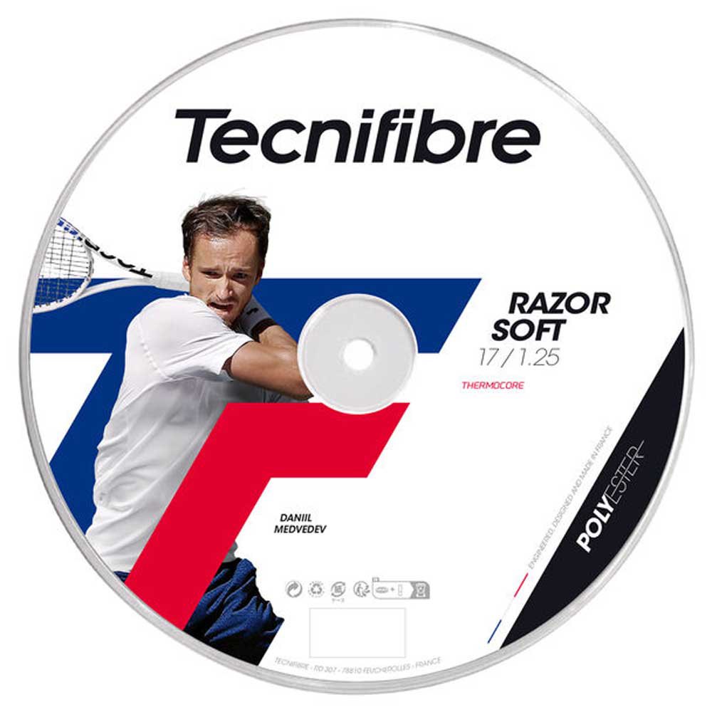 Tecnifibre 200 M Razor Soft Tennis Reel String Durchsichtig 1.25 mm von Tecnifibre