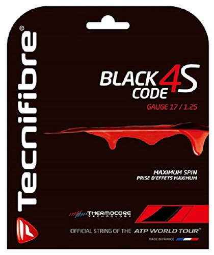 Tecnifibre Black Code 4S 12m, 1,25 mm von Tecnifibre