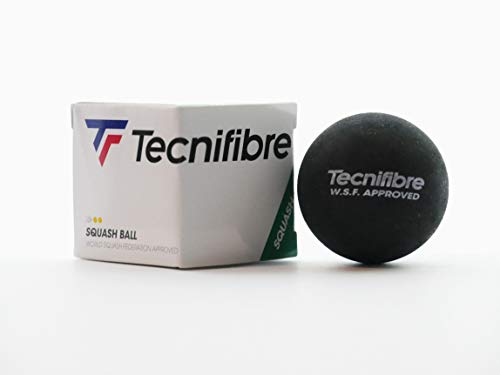 Tecnifibre Double Yellow Dot 1 Ball, 1er Pack (1 x 1 Stück) von Tecnifibre