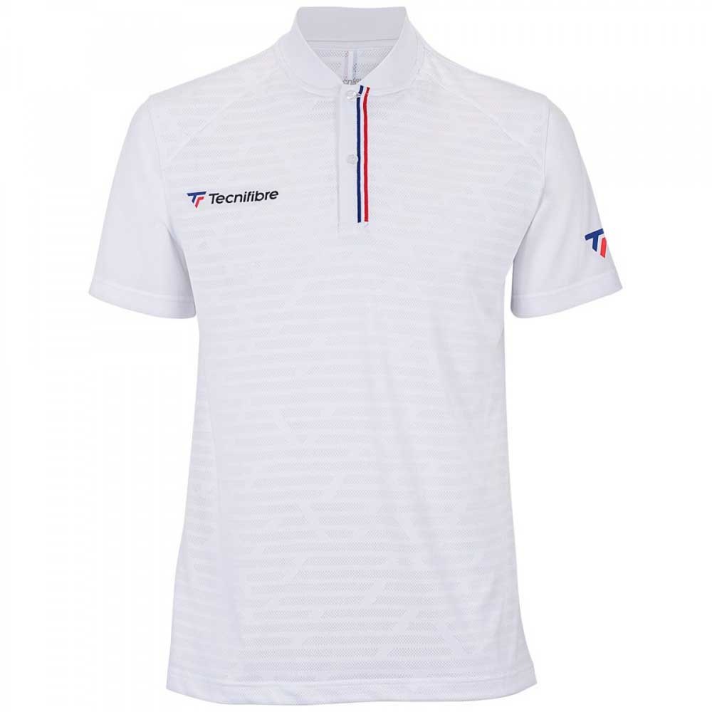 Tecnifibre F3 Short Sleeve Polo Shirt Weiß S Mann von Tecnifibre