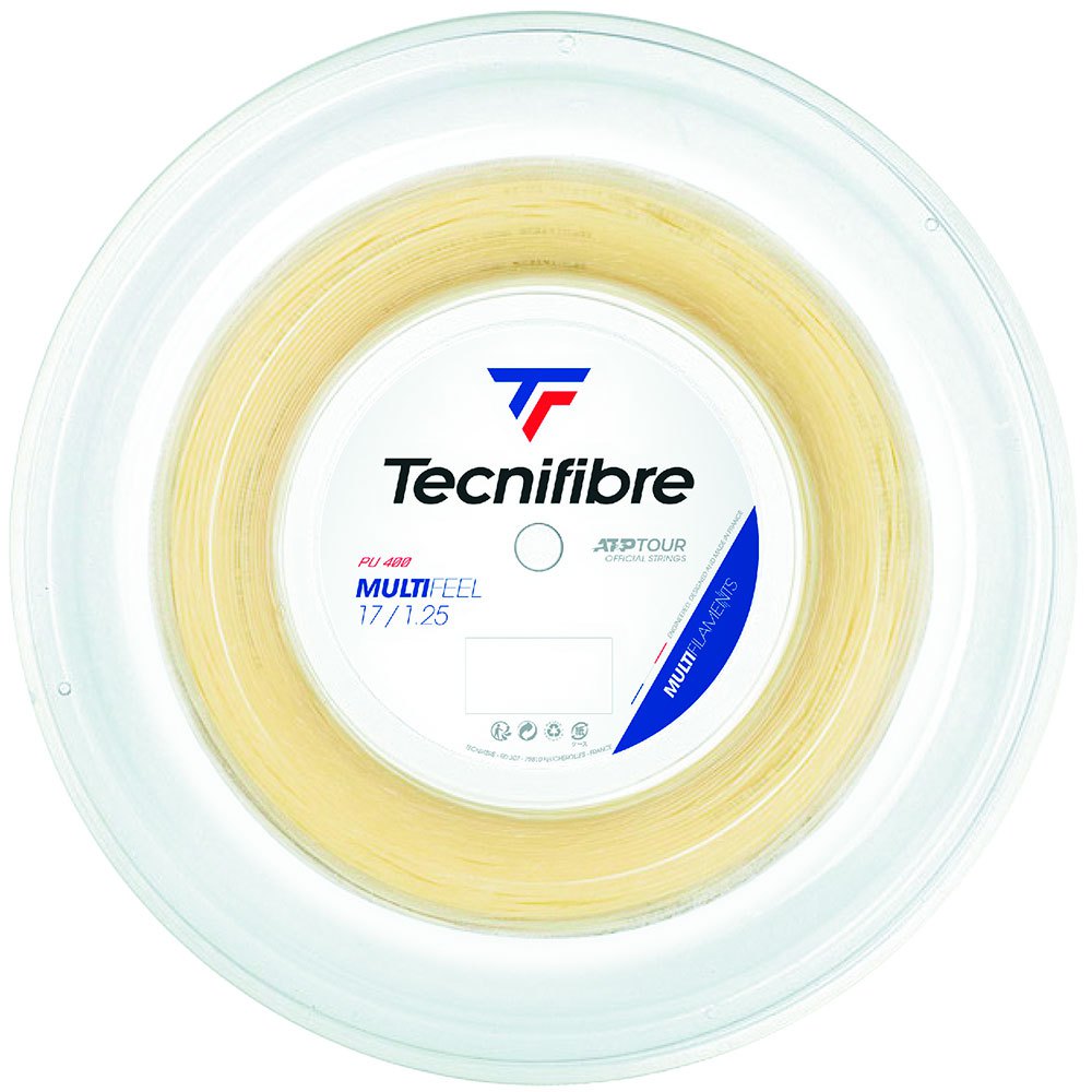 Tecnifibre Multifeel 200 M Tennis Reel String Gelb 1.25 mm von Tecnifibre