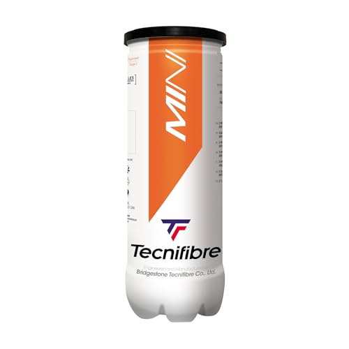 Tecnifibre Pädagogics Mini-Box mit 24 Röhren mit 3 Tennisbällen, Unisex, Erwachsene, Gelb, Keine Größe von Tecnifibre