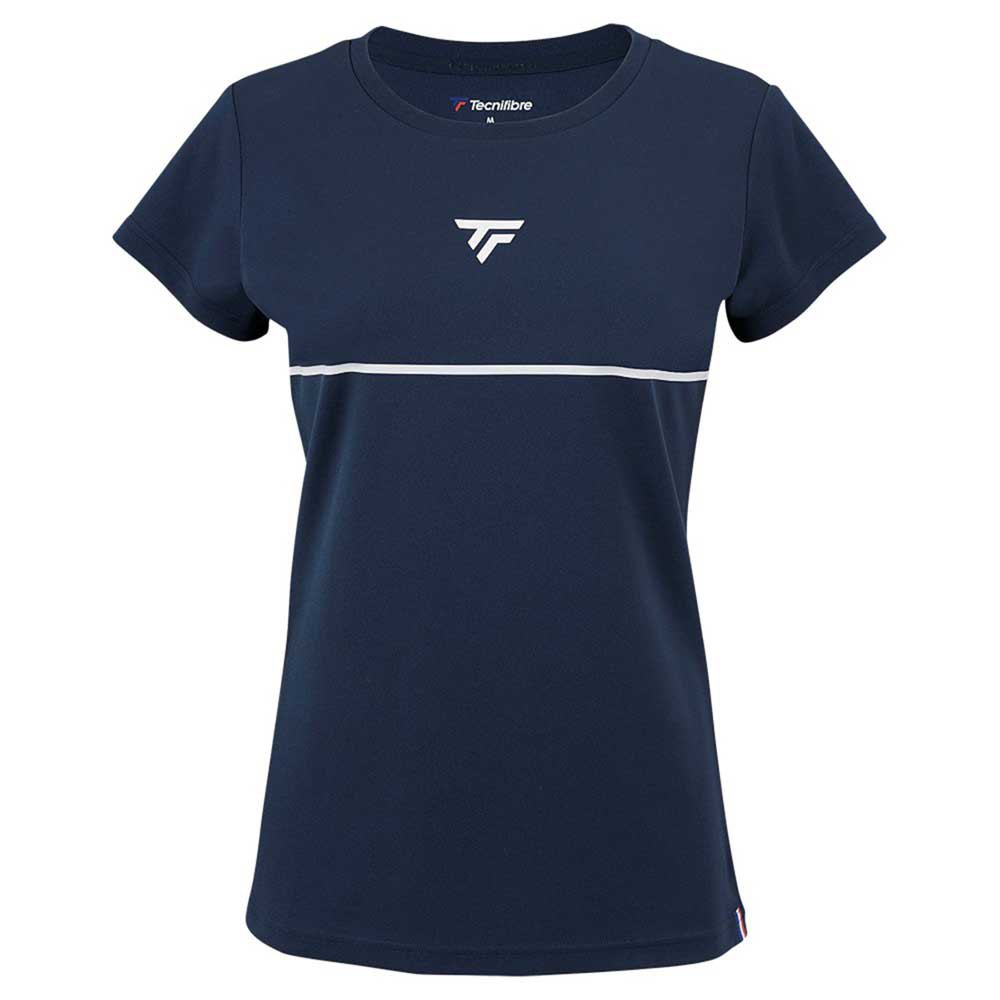 Tecnifibre Perf Short Sleeve T-shirt Blau L Frau von Tecnifibre