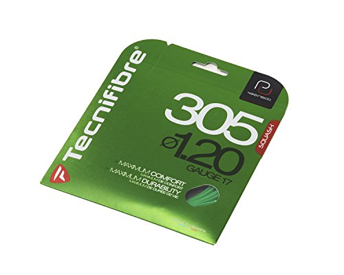 Tecnifibre Squashsaite 305 Squash 1,20 - Der grüne Klassiker, Fluo-grün von Tecnifibre