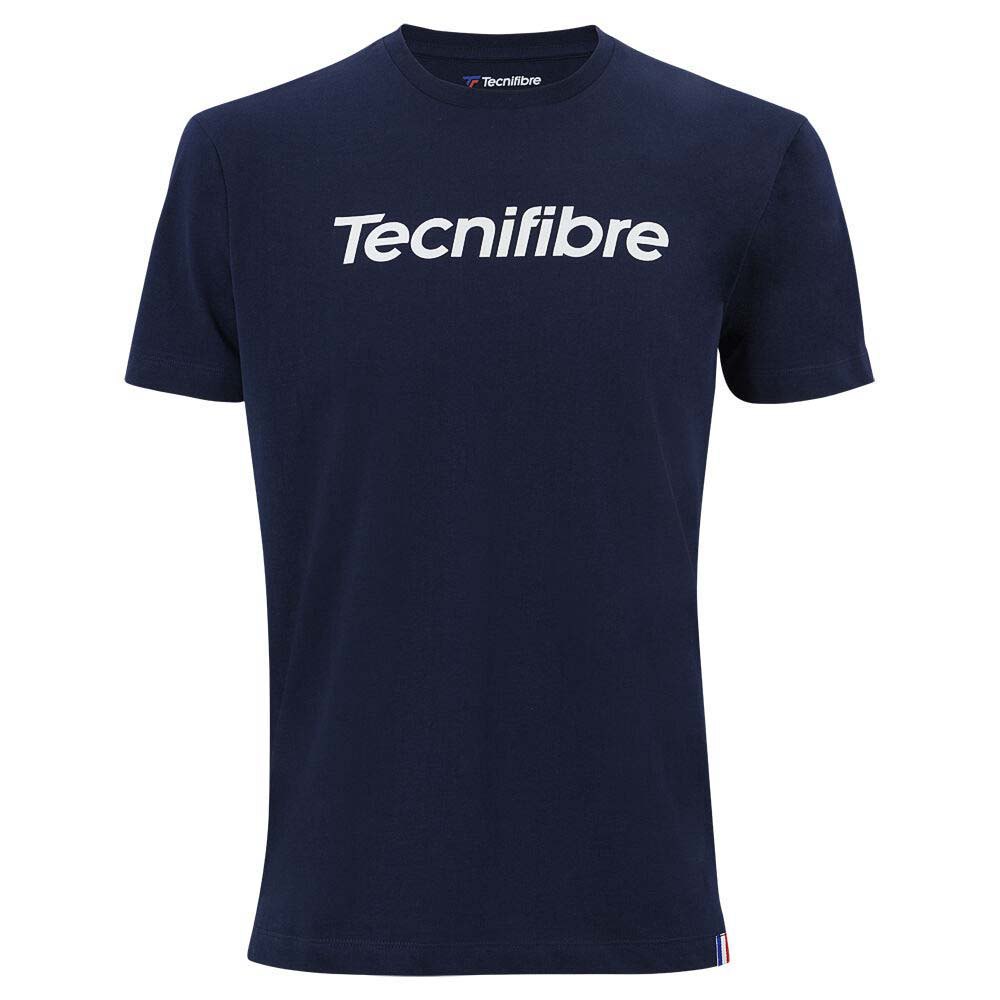 Tecnifibre Team Cotton Short Sleeve T-shirt Blau 10-12 Years Junge von Tecnifibre