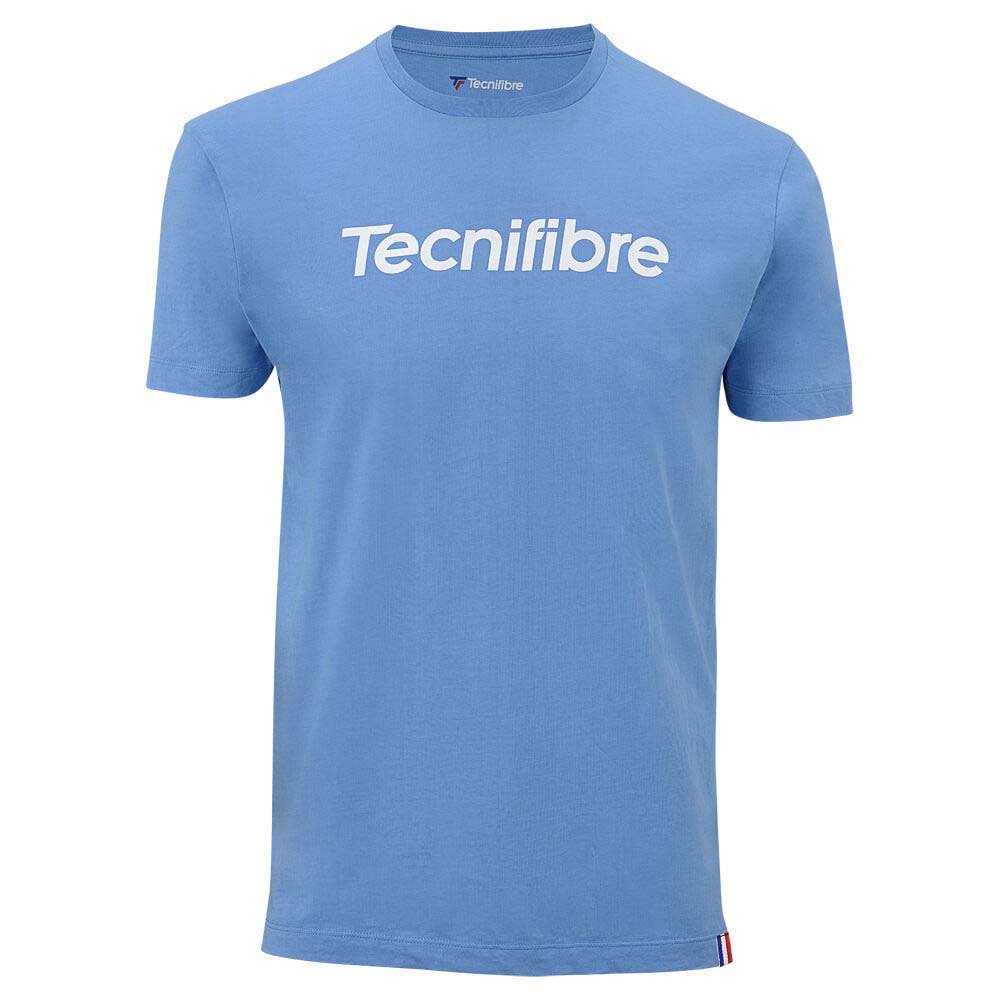 Tecnifibre Team Cotton Short Sleeve T-shirt Blau 12-14 Years Junge von Tecnifibre