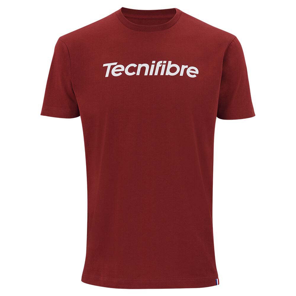 Tecnifibre Team Cotton Short Sleeve T-shirt Rot 6-8 Years Junge von Tecnifibre
