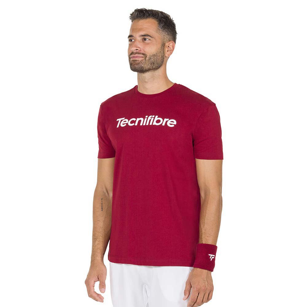Tecnifibre Team Cotton Short Sleeve T-shirt Rot L Mann von Tecnifibre