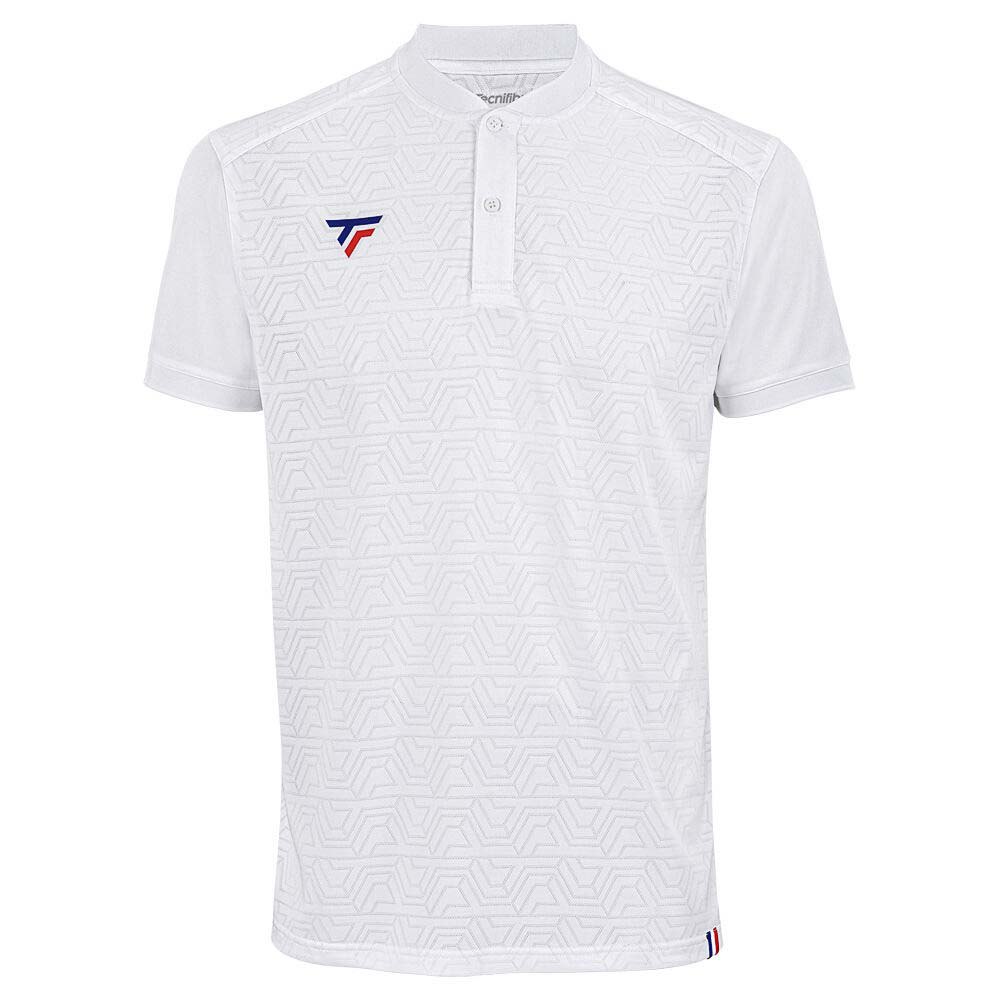 Tecnifibre Team Mesh Short Sleeve Polo Weiß S Mann von Tecnifibre