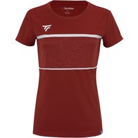 Tecnifibre Team Tech T-Shirt Damen in dunkelrot, Größe: S von Tecnifibre