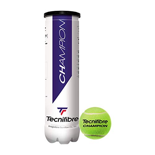 Tecnifibre Unisex-Adult Champion Tennisbälle, Gelb, Nicht zutreffend von Tecnifibre