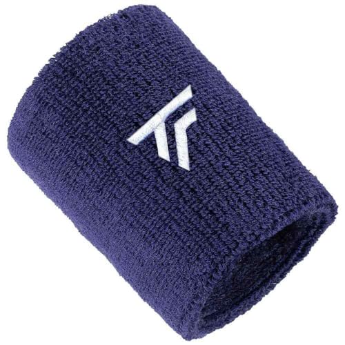 Tecnifibre Wristband XL Marineblau Handgelenkschoner Erwachsene Uni von Tecnifibre