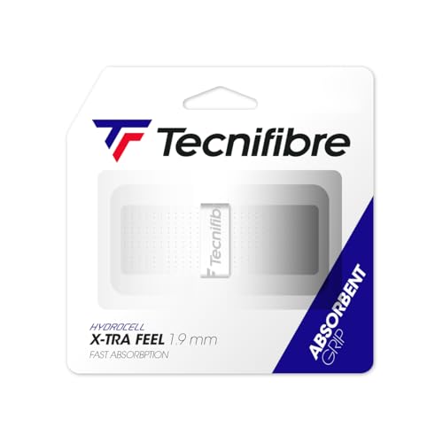 Tecnifibre X-Tra Feel ATP Weiss Basisgriffbänder, One Size von Tecnifibre