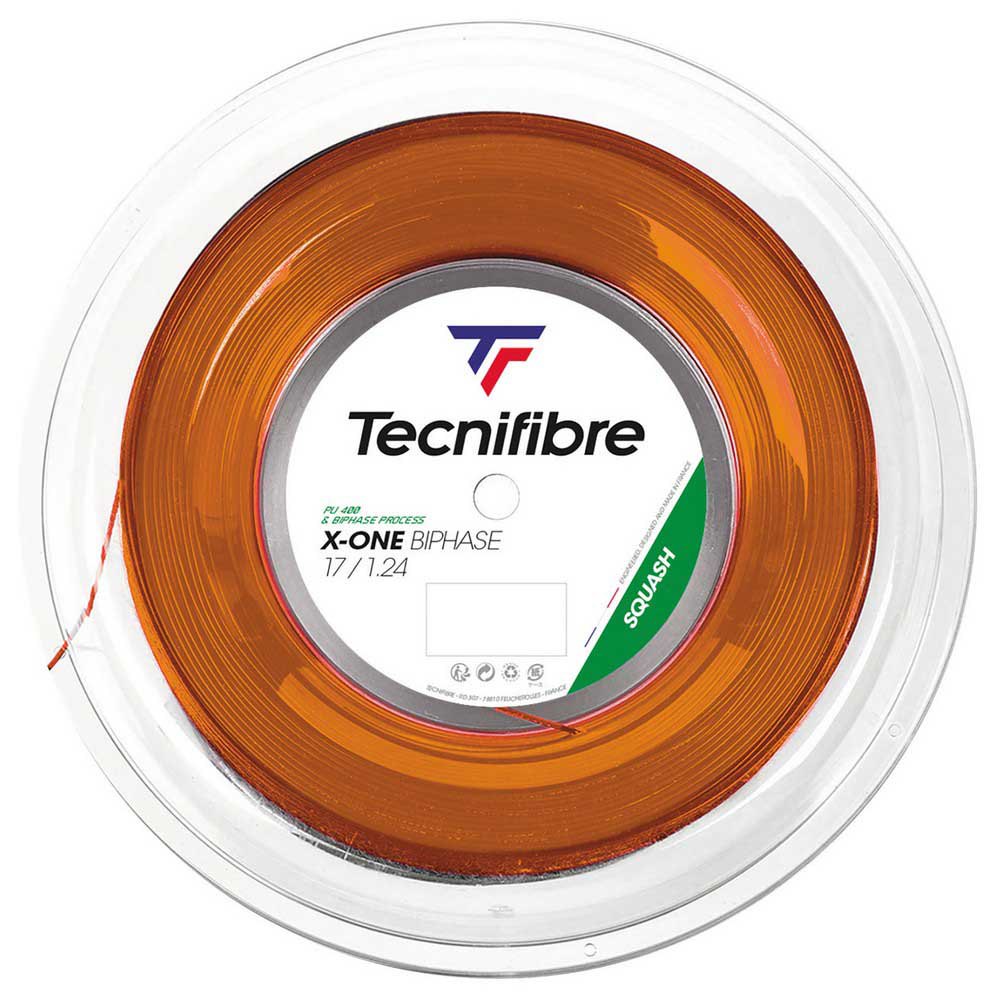 Tecnifibre X-one Biphase Squash Reel String 200 M Golden 1.24 mm von Tecnifibre