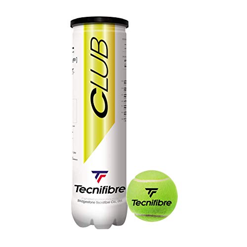 Tennisbälle Tecnifibre Club (4 St.) von Tecnifibre
