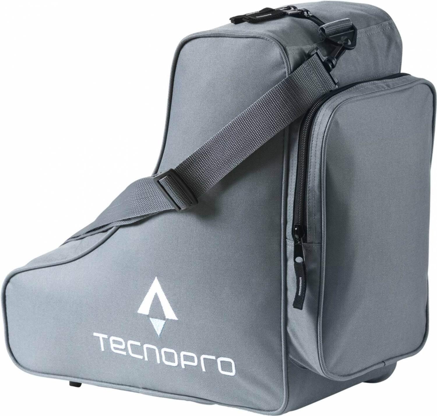 TecnoPro Classic Schlittschuhtasche (Farbe: 901 grau/weiß/blau) von TecnoPro