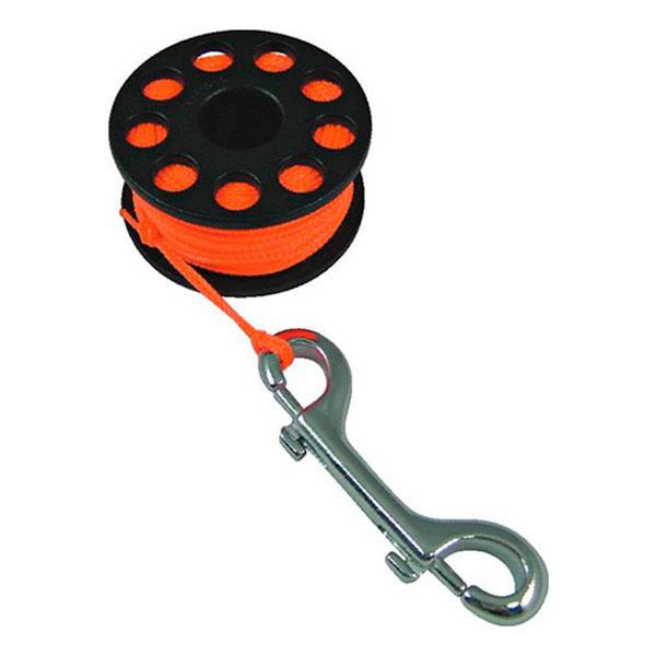 Tecnomar Guide Reel With Double End Clip Orange 30 m von Tecnomar