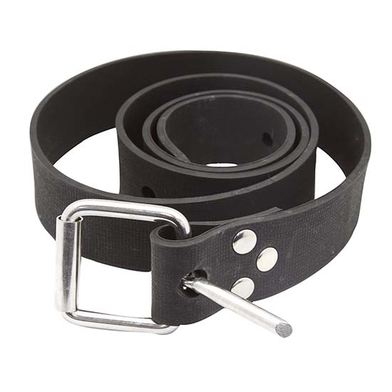 Tecnomar Rubber Weight Belt Schwarz von Tecnomar