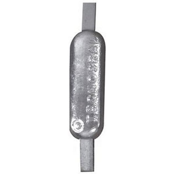 Tecnoseal 5.6kg Naval Sector Anode Silber 400 x 30 x 6 mm von Tecnoseal