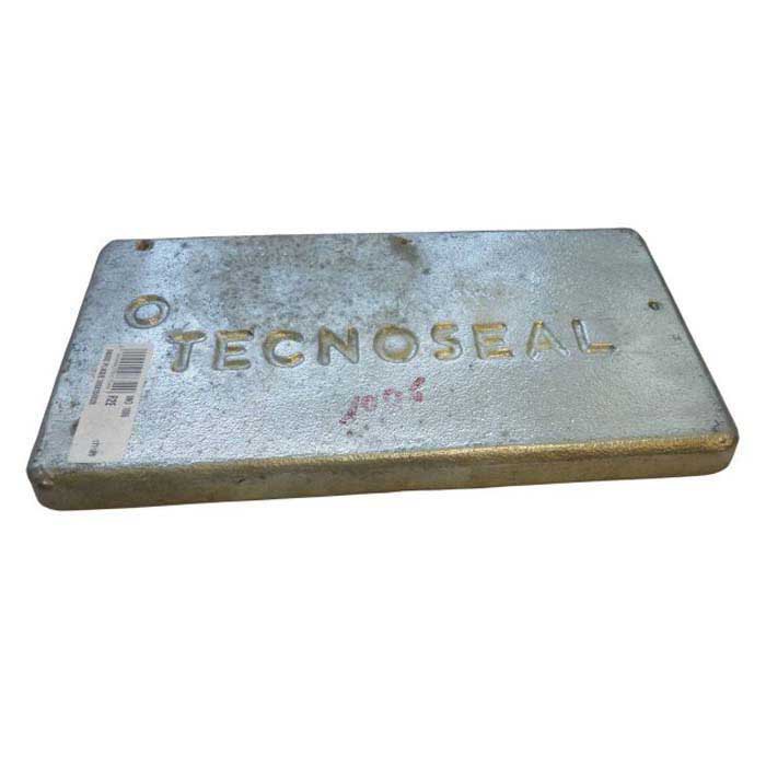 Tecnoseal Ano1005 Zinc Plate Anode Golden 295 x 145 x 15 mm von Tecnoseal