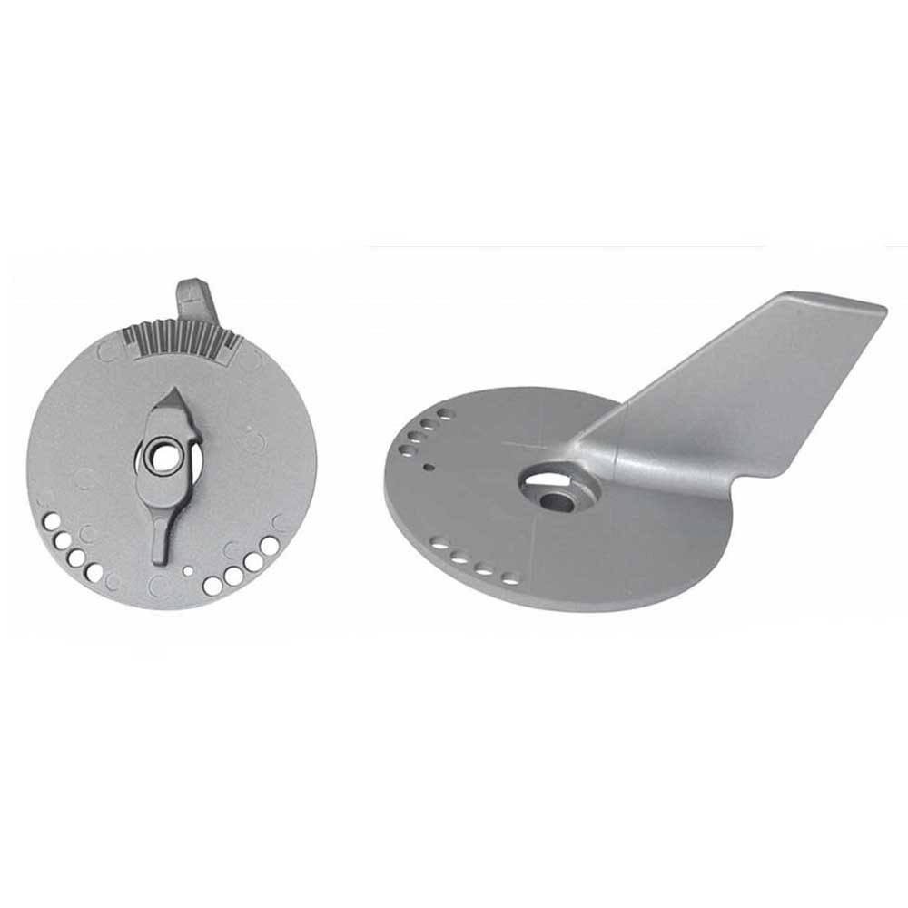 Tecnoseal Df 60-140 Zinc Fin Anode Silber 85 x 113 x 59 mm von Tecnoseal