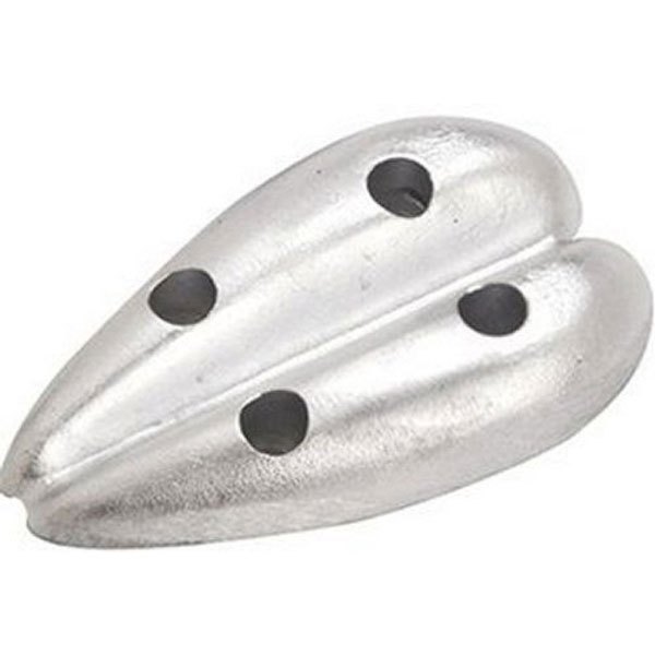 Tecnoseal Double Oval Anode Silber 10 mm von Tecnoseal